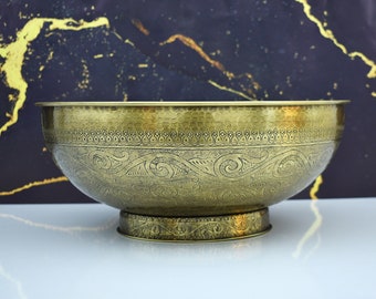 Engraved Bronze Sink for the kitchen or bathroom , Handmade vessel washbasin-Antique bronze patina sink , Bronze drop in sink