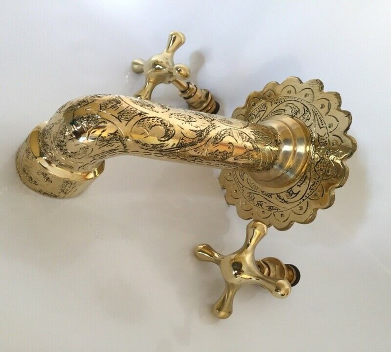 Bathroom Sink Faucet Sink Faucet Farmhouse Bathroom Engraved Etsy