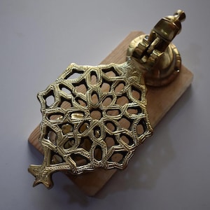 Moroccan Door Knocker Craft Made of Brass Ornate Door knocker - brass holder door knocker