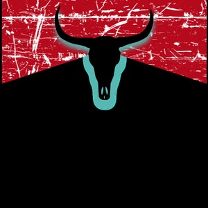 Country Music PNG/Cowskull png/western/sublimation/dtf