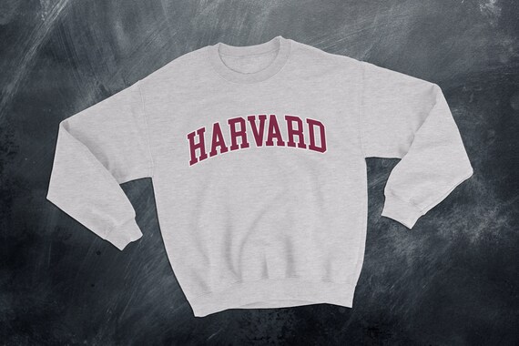 harvard crew neck sweatshirt