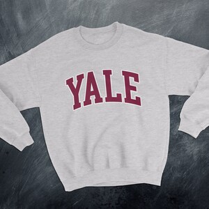vintage yale sweater