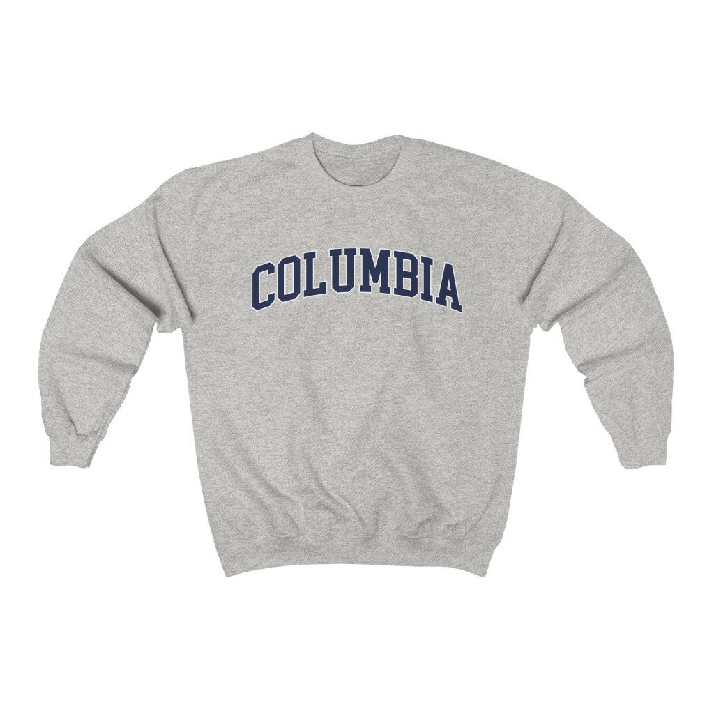Columbia University USA College Classic Crewneck Sweatshirt | Etsy