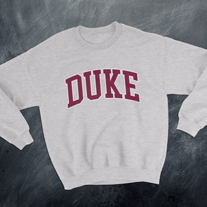duke college sweatshirt
