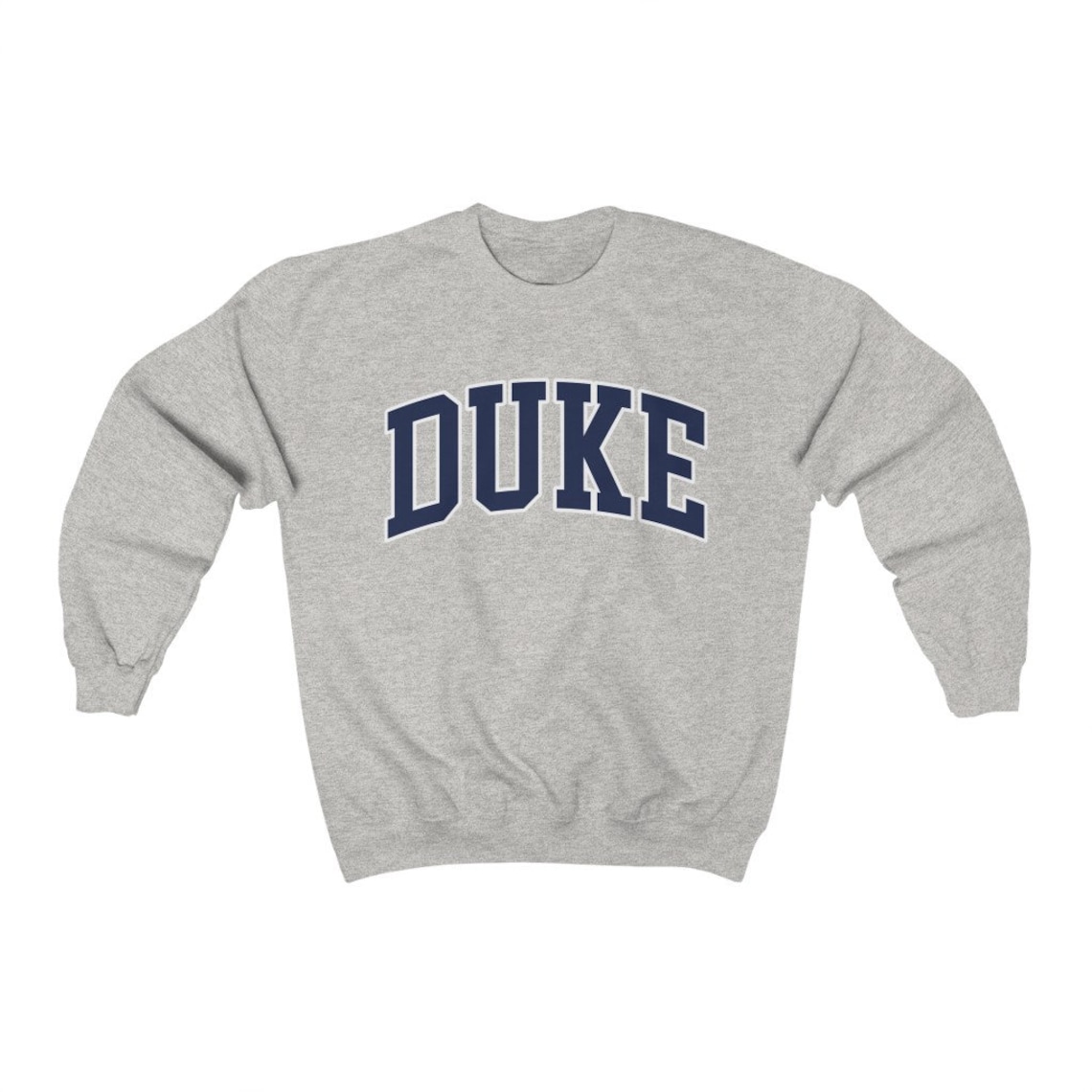 Duke University USA College Classic Crewneck Sweatshirt | Etsy