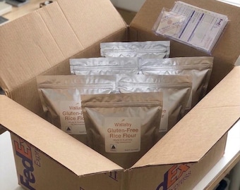 42 lb Case Organic Sprouted Hard Red Wheat Berries Long Term Storage Mylar Bag