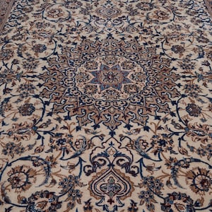 8x12 Vintage Rug, Beige Turkish Rug, 8x12 Oushak Rug, Oversized Rug, Living Room Rug, Dining Room Rug, Antique Rug, 8x12 Carpet, Large Rug