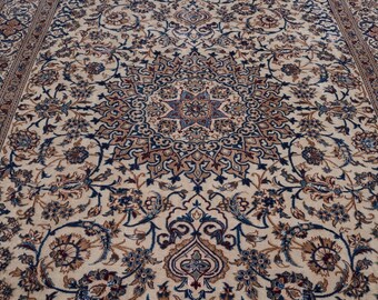 8x12 Vintage Rug, Beige Turkish Rug, 8x12 Oushak Rug, Oversized Rug, Living Room Rug, Dining Room Rug, Antique Rug, 8x12 Carpet, Large Rug