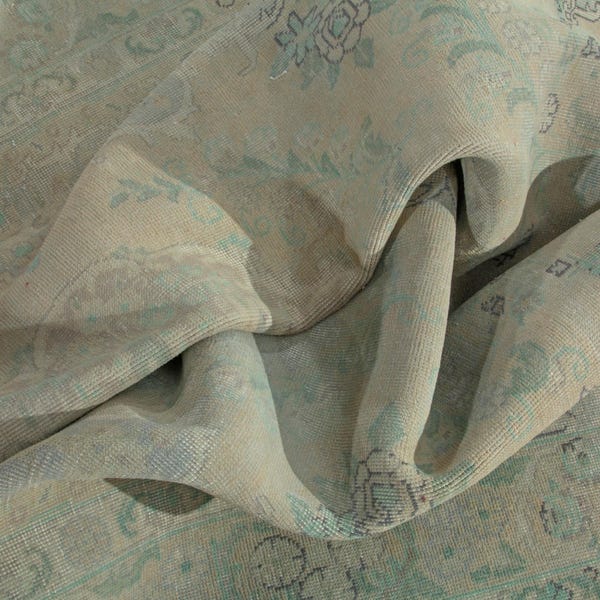 7x10 Vintage Rug, Beige Turkish Area Rug, Bedroom Rug, Wool Anatolian Oushak Carpet, Living Room Rug, Boho Rug, Antique Rug, Decorative Rug