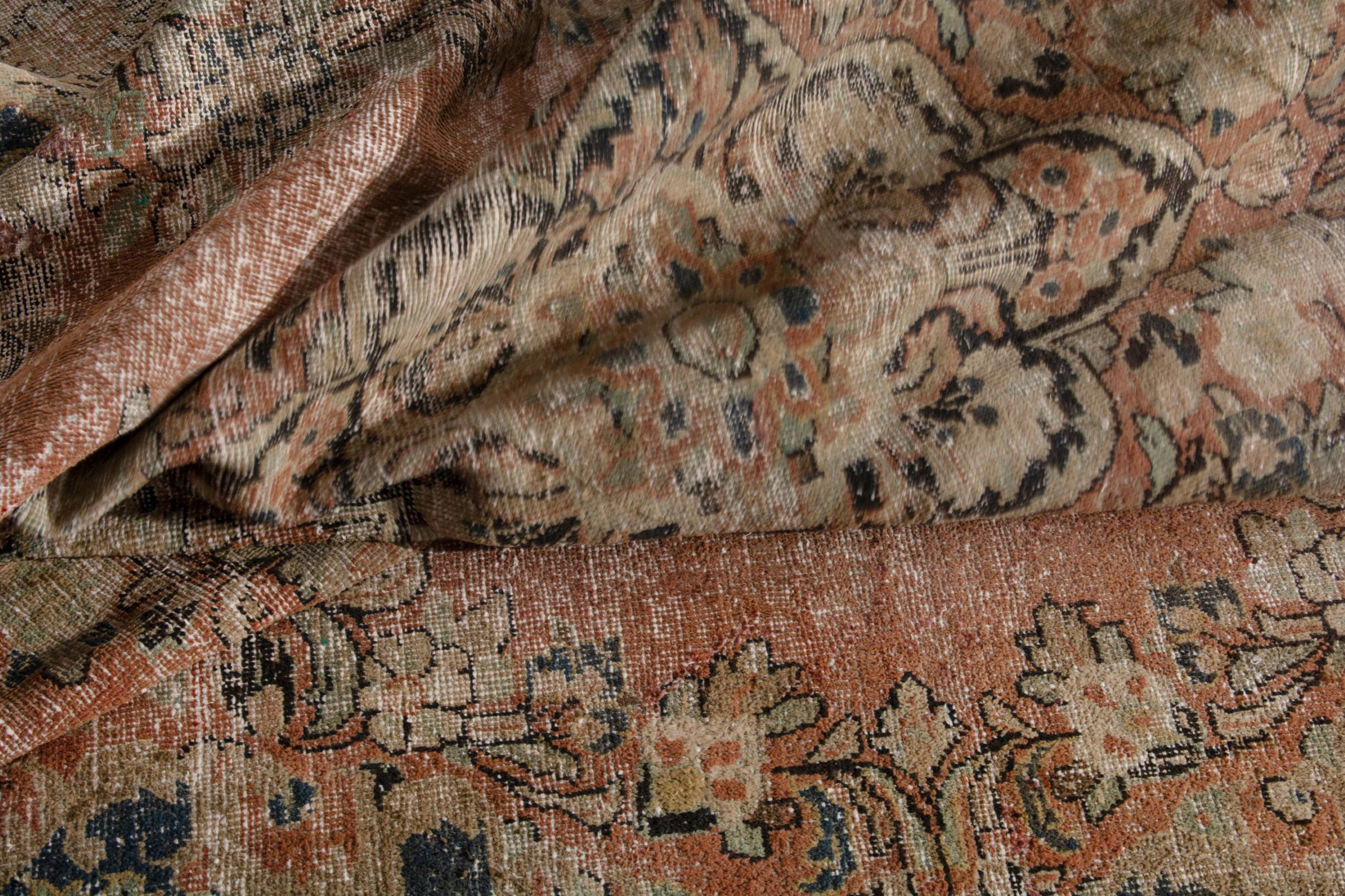 23x30 Vintage Teppich, Türkischer Teppich, Oushak Teppich, Kelimteppich, Antiker Teppich 230x300, Antiker Teppich, Wollteppich, Wohnzimmerteppich