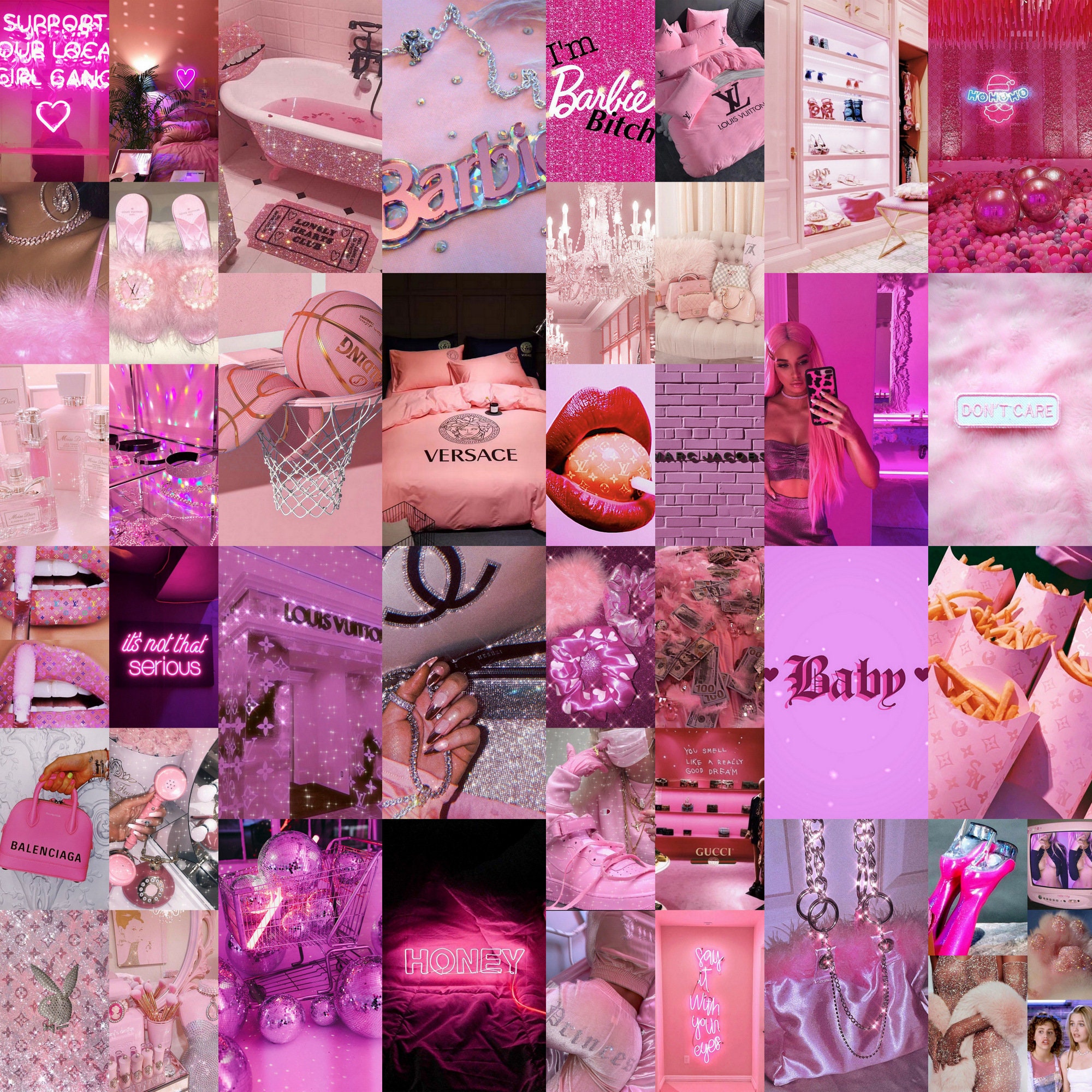 Aesthetic Girly, Louis Vuitton Pink, louis vuitton, pink, HD phone  wallpaper