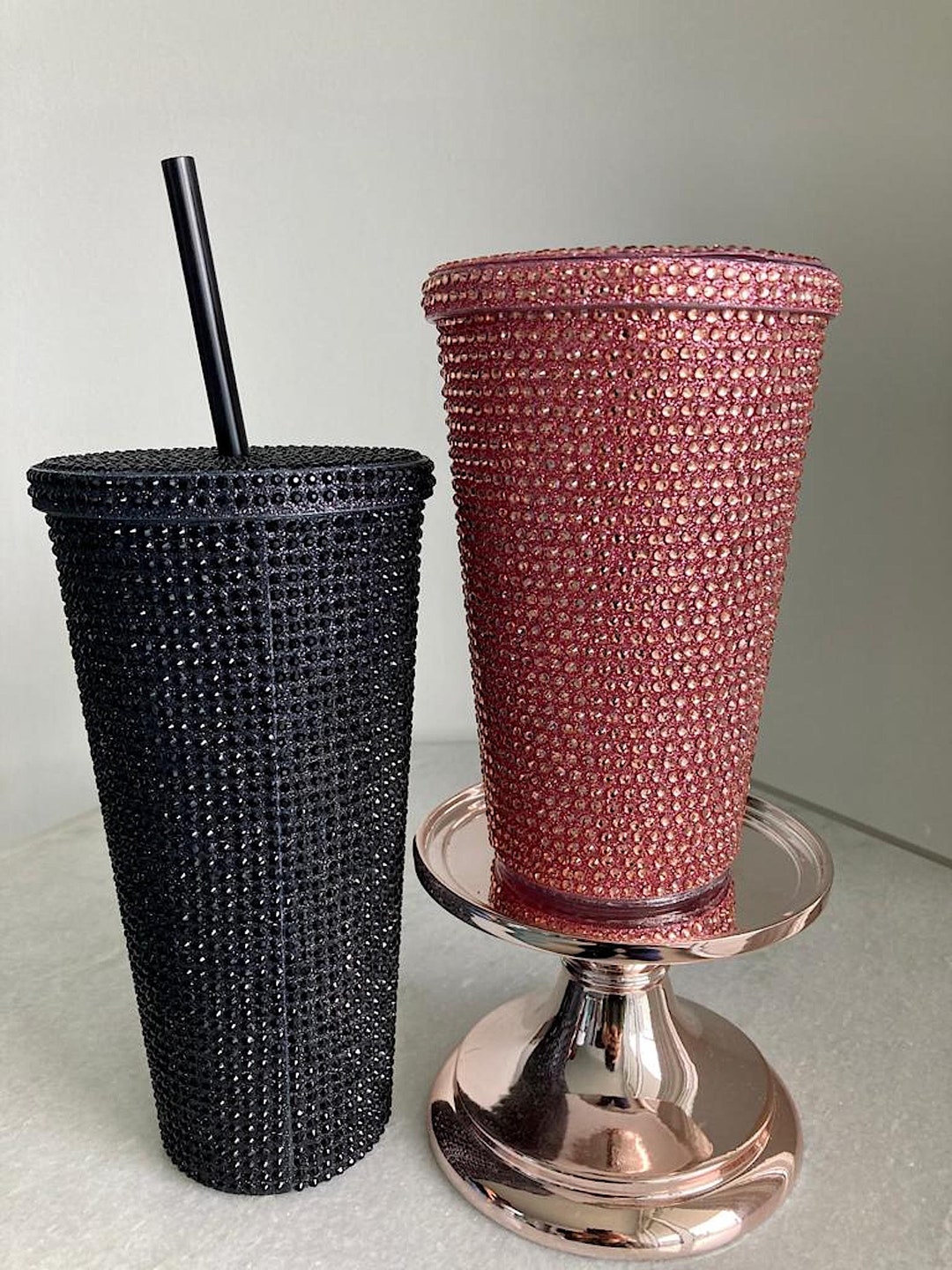 Custom Rhinestone Tumbler in 16oz and 22oz - Etsy