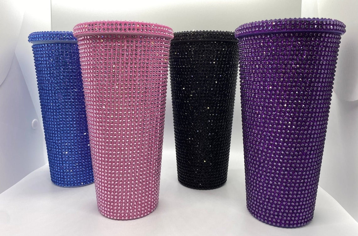 Custom Rhinestone Tumbler in 16oz and 22oz - Etsy
