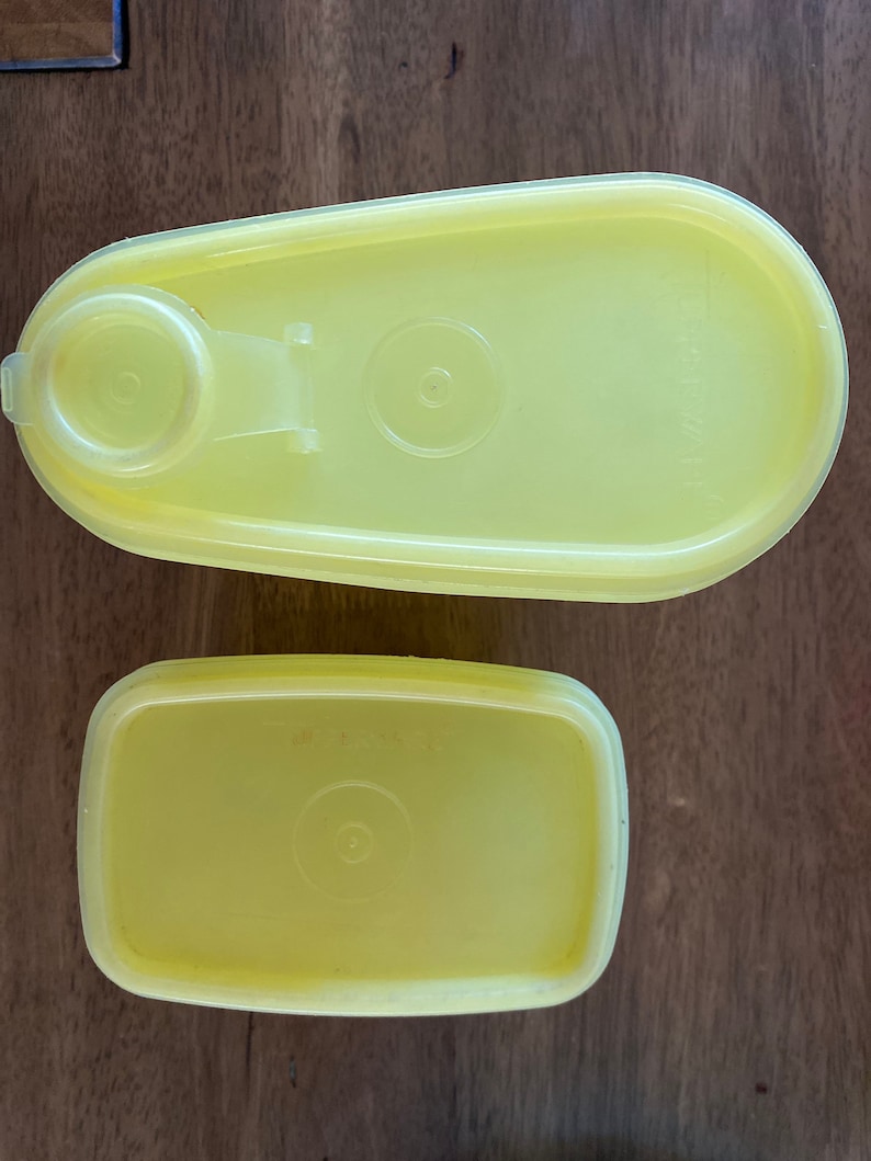 Vintage space saving Tupperware