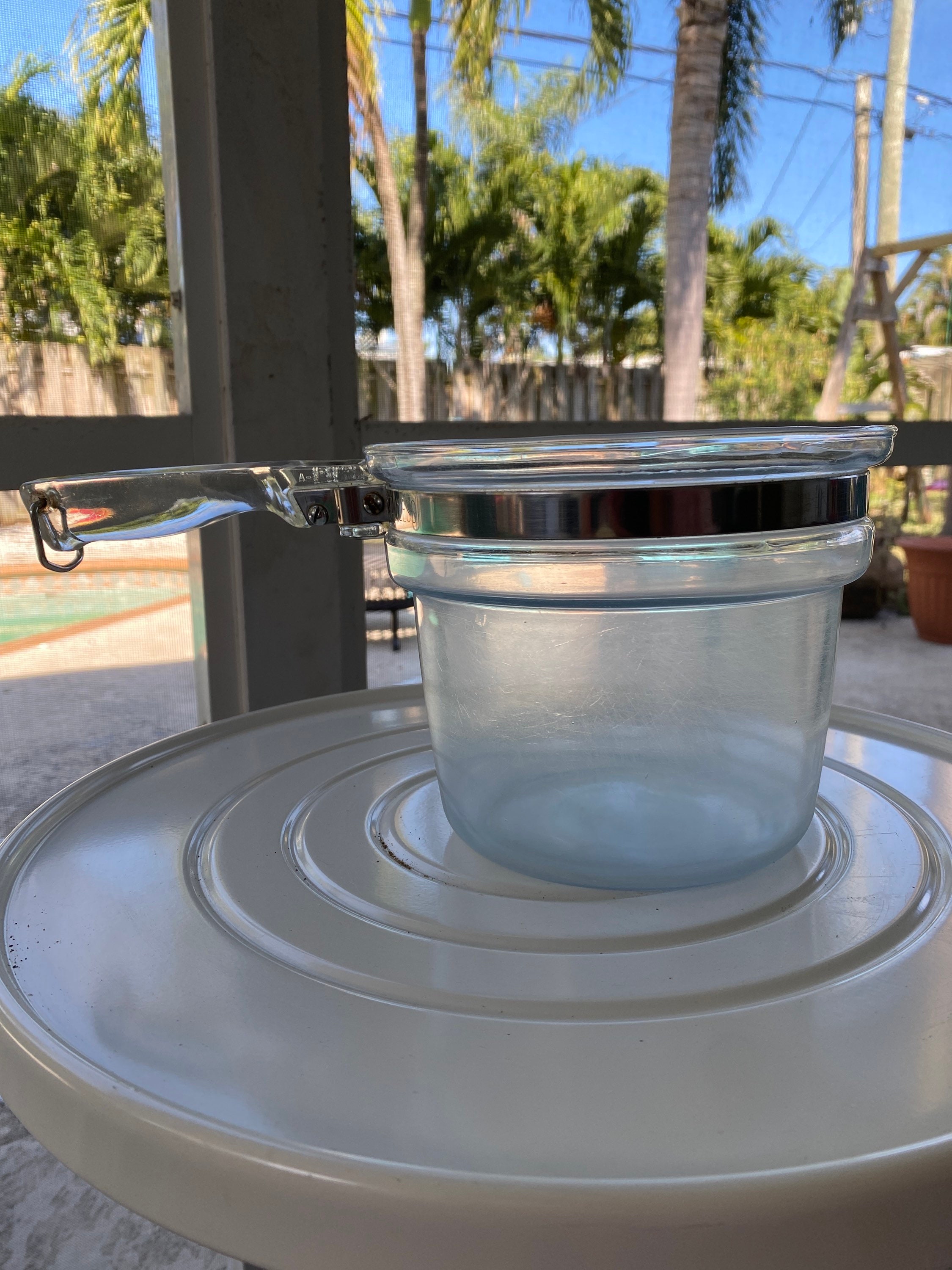 Pyrex flameware double broiler single insert Etsy