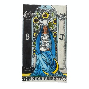 The High Priestess 8.5&quot;x11&quot; Watercolor Print