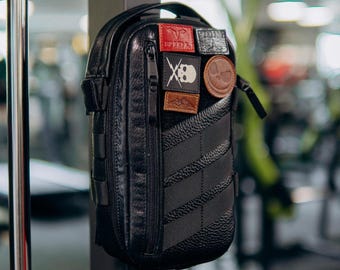 Aanpasbare tactische crossbodytas voor heren – EDC-draagtas voor dagelijks gebruik, urban draagtas, multifunctionele reisschoudertas, cadeau voor hem