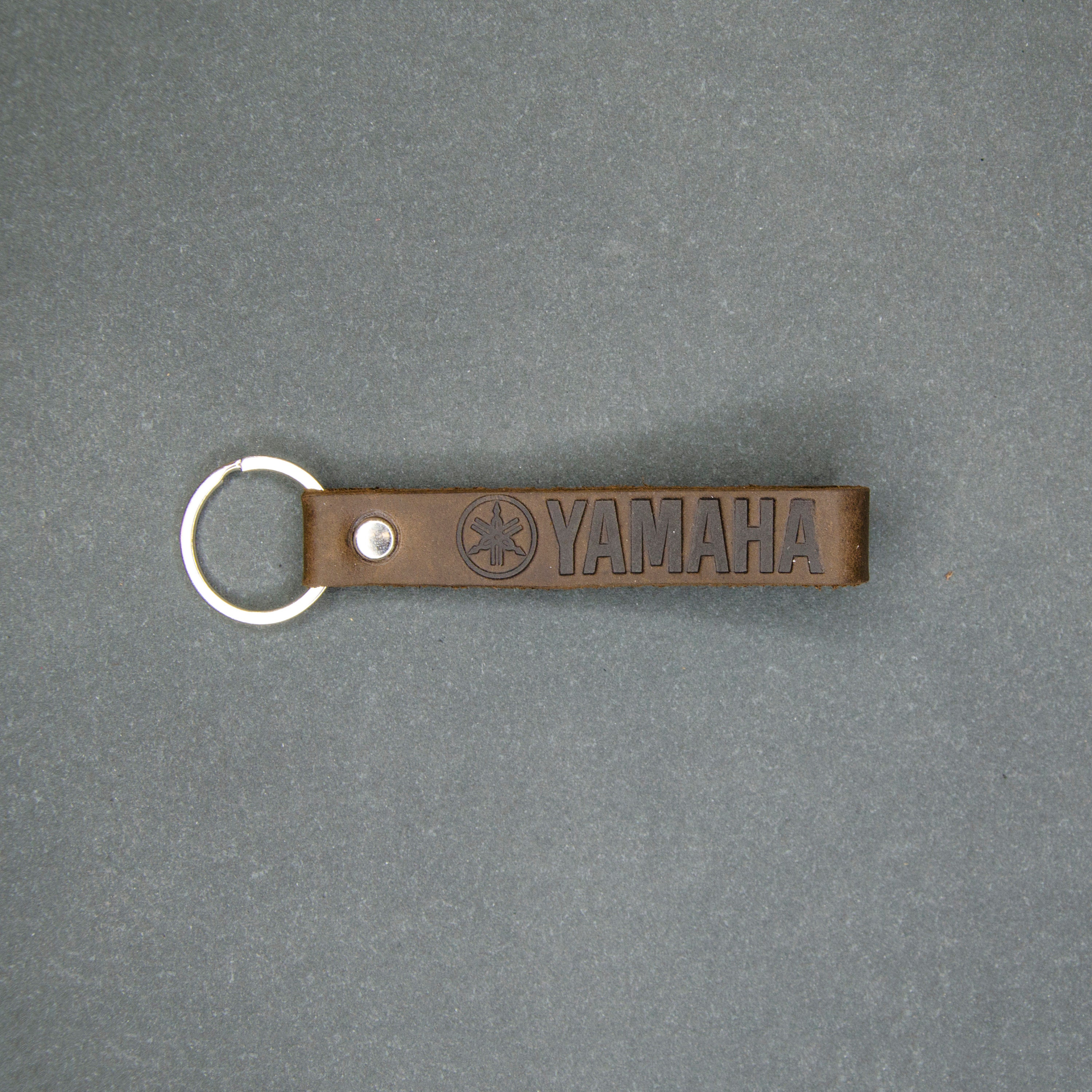 Leather motorcycle keychain Keychain leather motorcycle Etsy