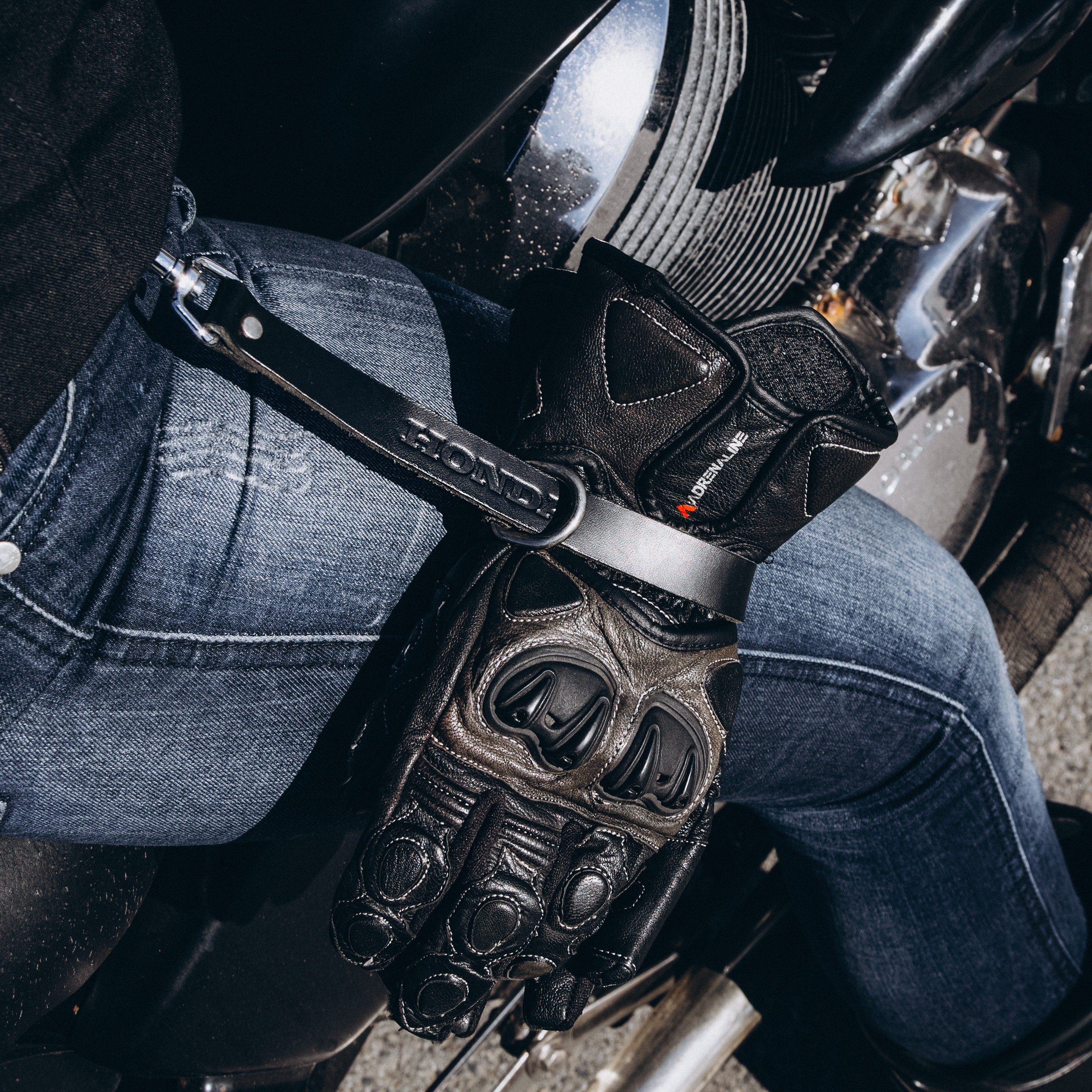 Glove Holder Belt Loop Glove Keeper Leather Gloves Holder Etsy