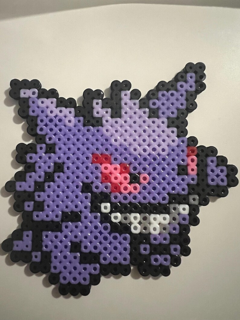 Gengar Perler Bead Etsy