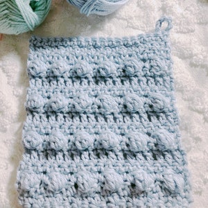 Spa TIme Washcloth Crochet Pattern image 3