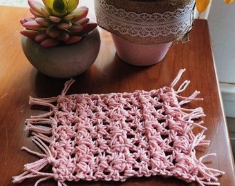 The Nicolette Mug Rug Crochet Pattern