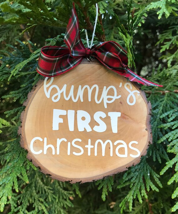 bumps first christmas ornament