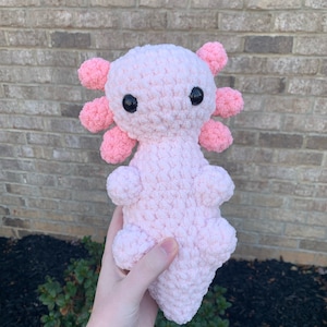 Crochet Axolotls