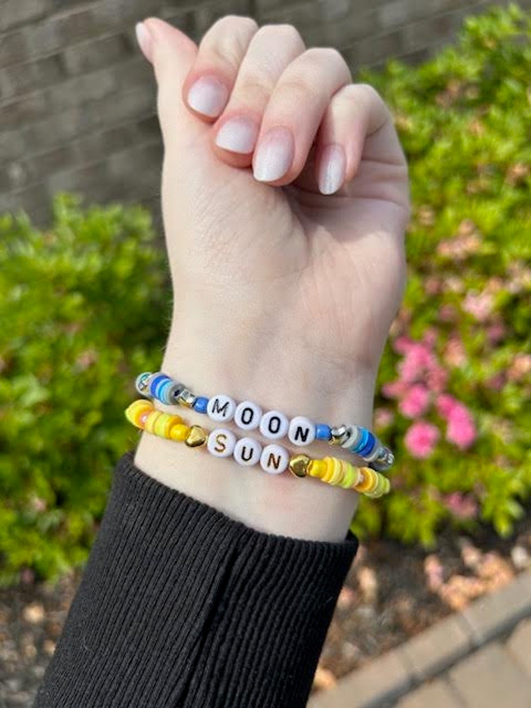 Rhodes Moon Candy n°035 Bracelet（Sun and Moon Kandi Cuff