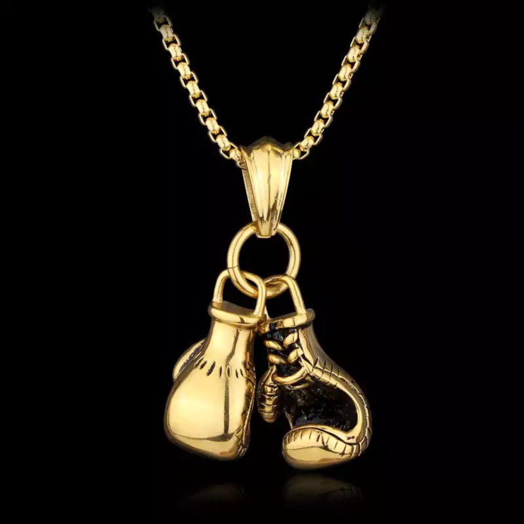 the jewelbox Boxing Glove Gold-plated Stainless Steel Pendant Price in  India - Buy the jewelbox Boxing Glove Gold-plated Stainless Steel Pendant  Online at Best Prices in India | Flipkart.com