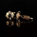 Blue Crystal Cufflinks For Mens Fashion Brand Cufflink High Quality