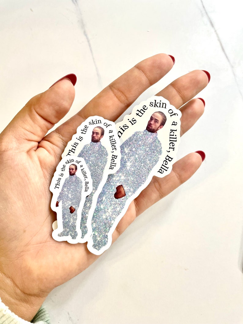 This is the Skin of A Killer Bella Twilight Sticker Etsy Canada