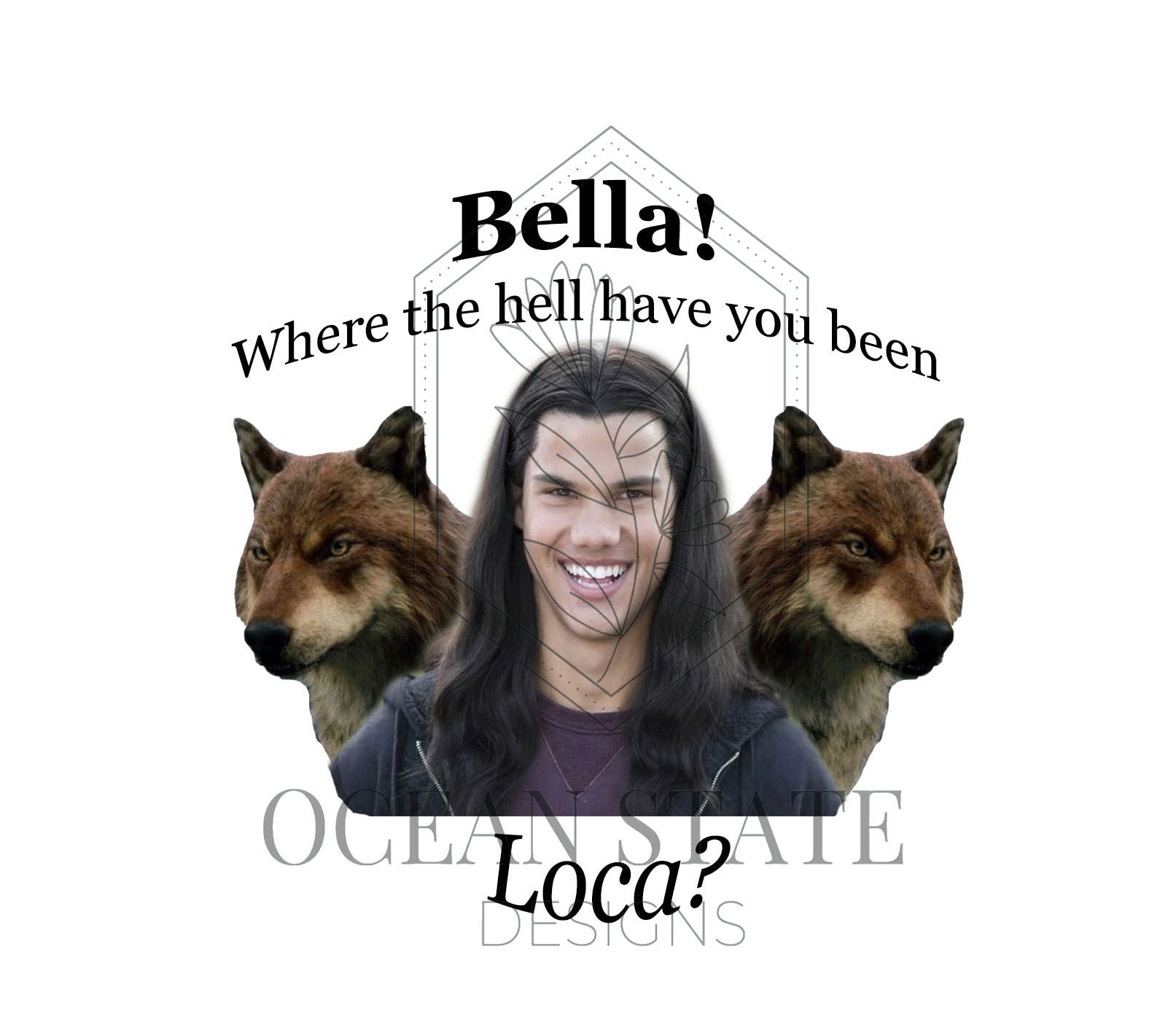 Bella Where the Hell Have You Been Loca Sticker/decal Design Etsy