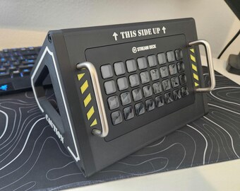 Stream Deck XL Stand With Custom Text/Logo