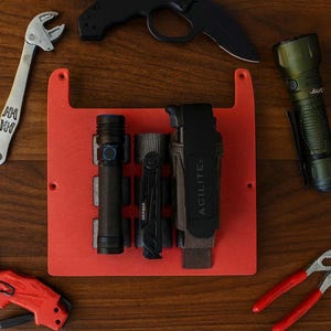 3rd Gen Toyota Tacoma MOLLE Panel | 3D Printed Armrest Organizer image 2