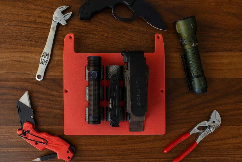 3rd Gen Toyota Tacoma MOLLE Panel | 3D Printed Armrest Organizer image 2