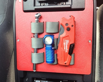 3rd Gen Toyota Tacoma MOLLE Panel | 3D Printed Armrest Organizer