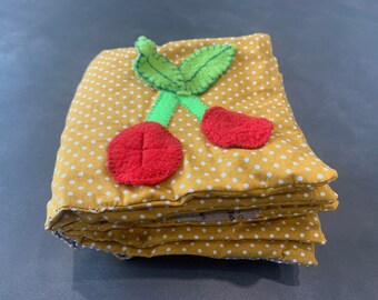 Livre Tissu Bebe Etsy
