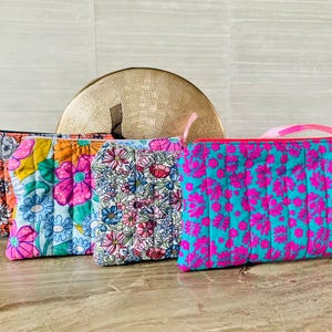 Petite trousse plate tissu
