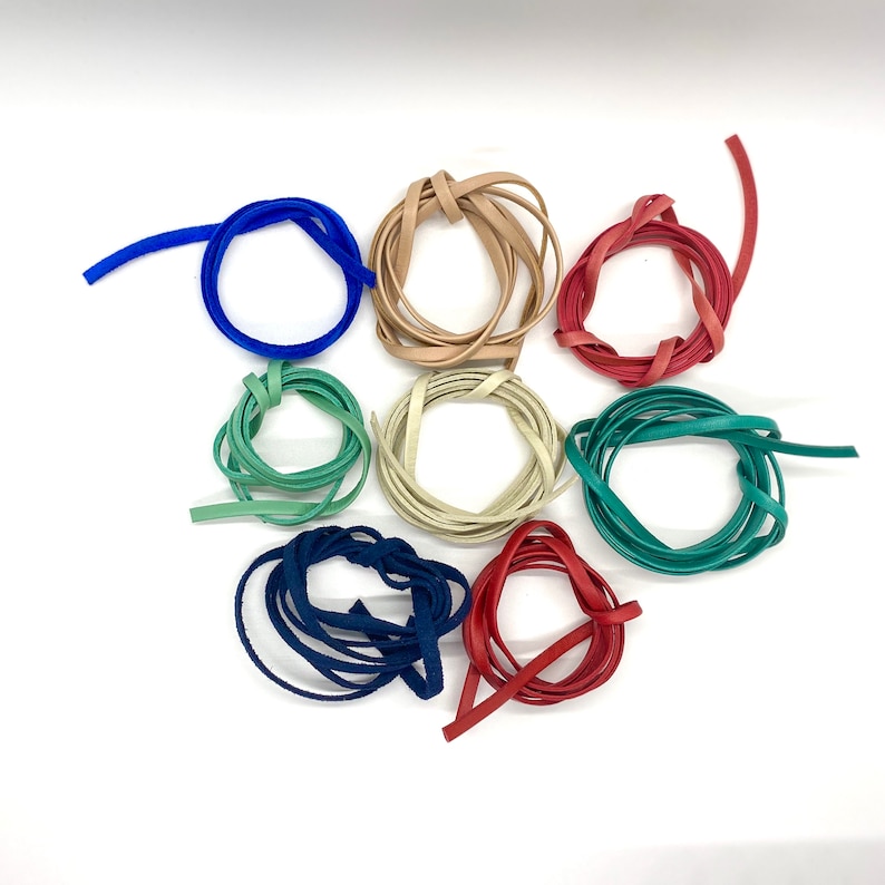 bracelets. 4mm Navy Blue Flat Suede Leather Cord for jewelry Leather rope for DIY crafts