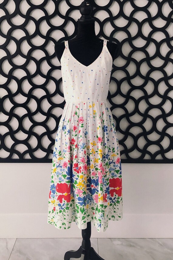 LANZ Original Vintage Flower Dress