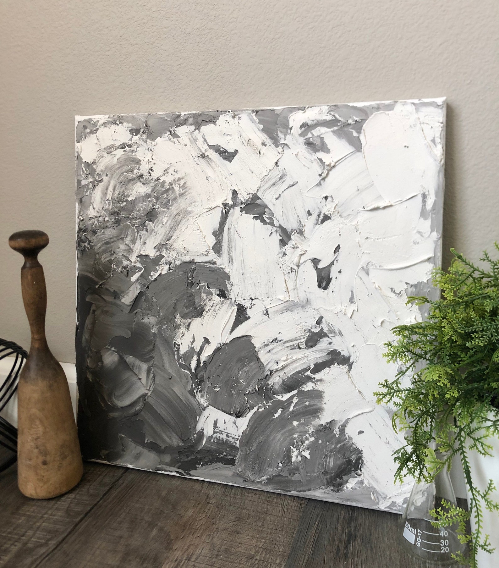 Custom Abstract Spackle Art on Canvas Medium Sizes Etsy