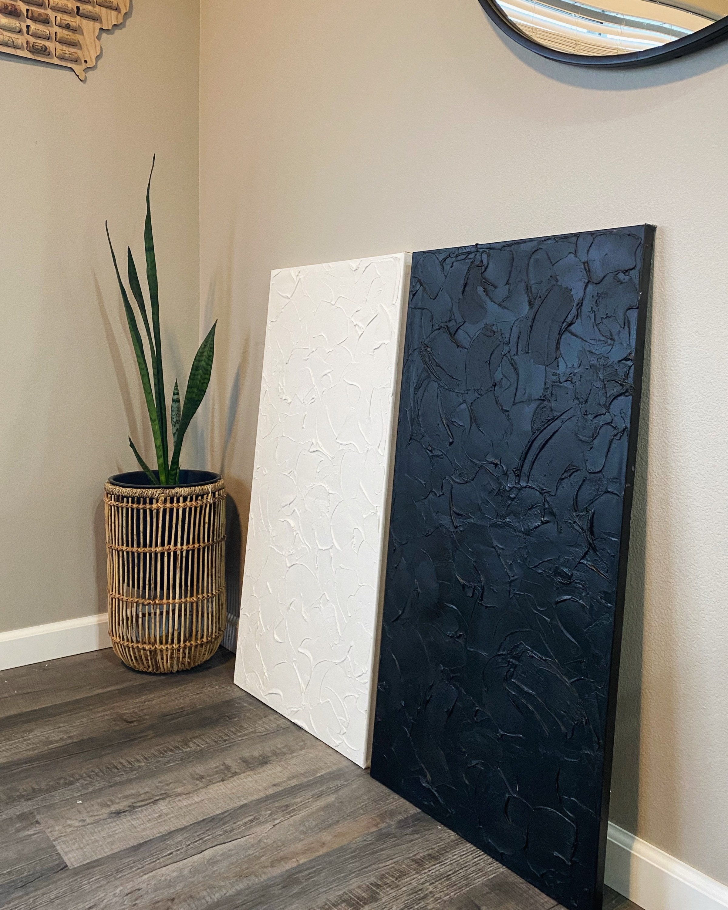 Custom Abstract Spackle Art on Canvas Medium Sizes Etsy