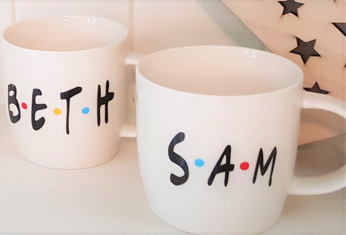 FriendsInspired Mug Personalised Mug with Friends Inspired Etsy