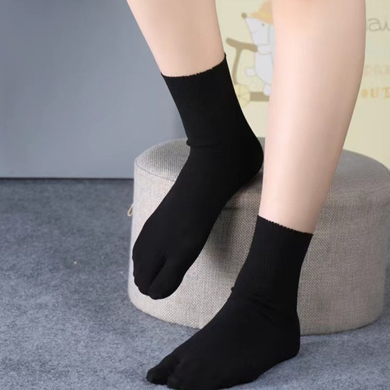 Toe Ring Socks Under Calf Man's Sexy Fetish Sheer Toe Sheer Heel Thin See  Thru Socks