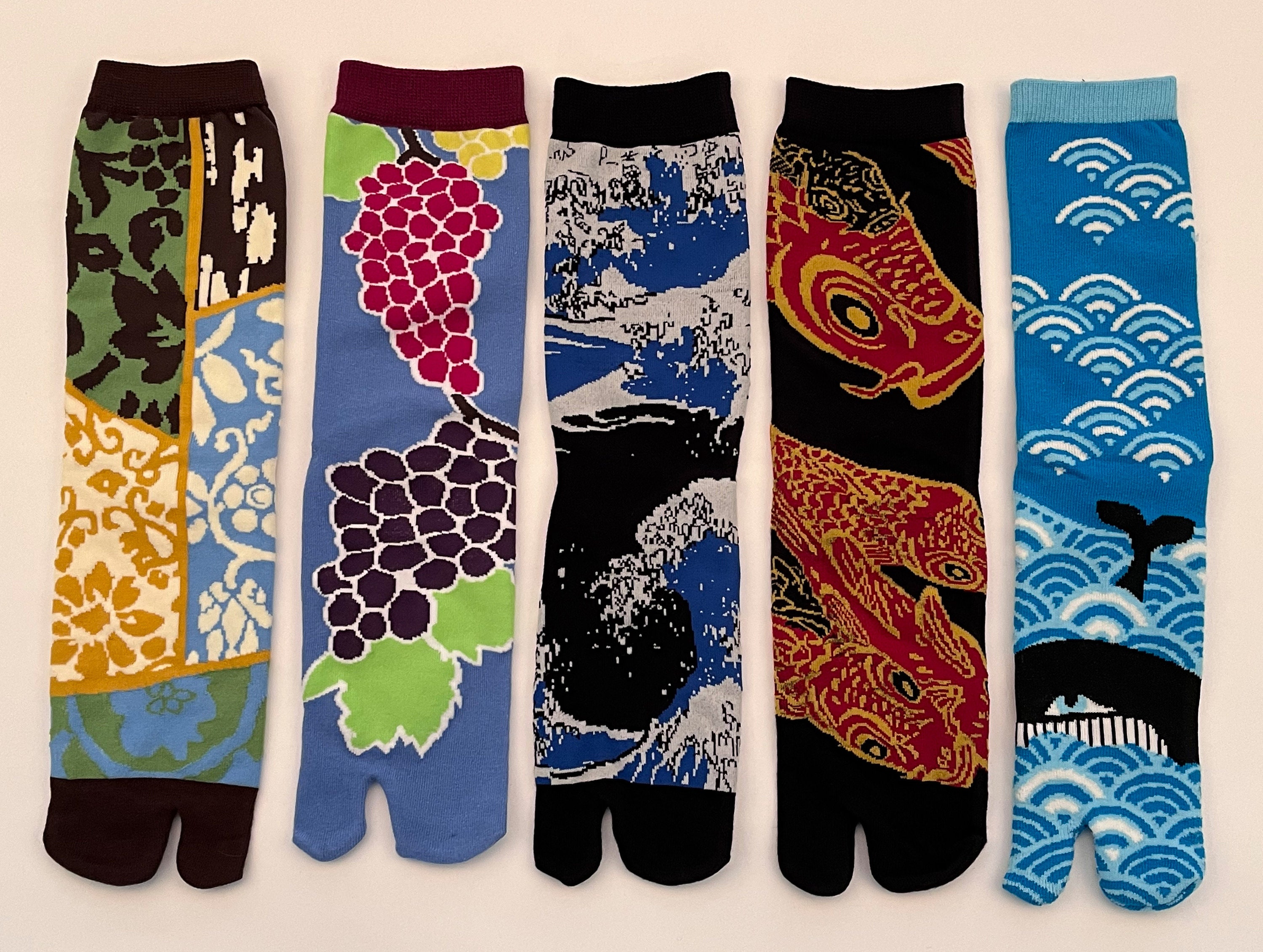 Tabi Socks,japanese Style, Unisex Split-toe, Tabi Cotton Socks