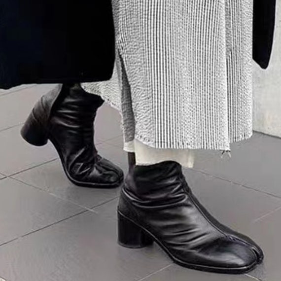Split toe boots margiela sale