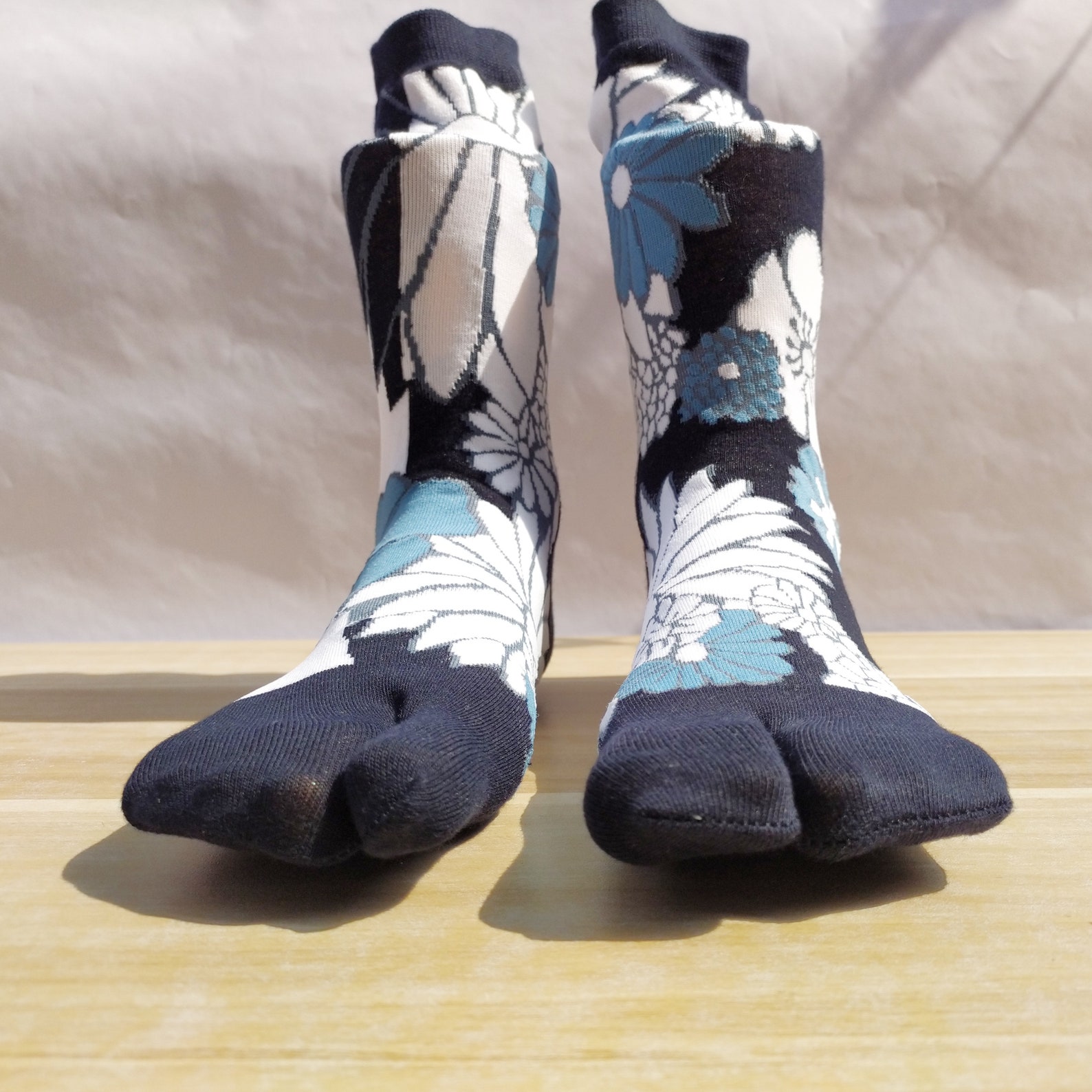 Tabi socksJapanese Toe Socks Japanese jacquard Design Etsy