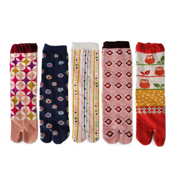 Winter Tabi Socks,japanese Style, Unisex Split-toe, Tabi Cotton