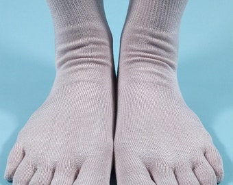 Silk Toe Socks | Etsy